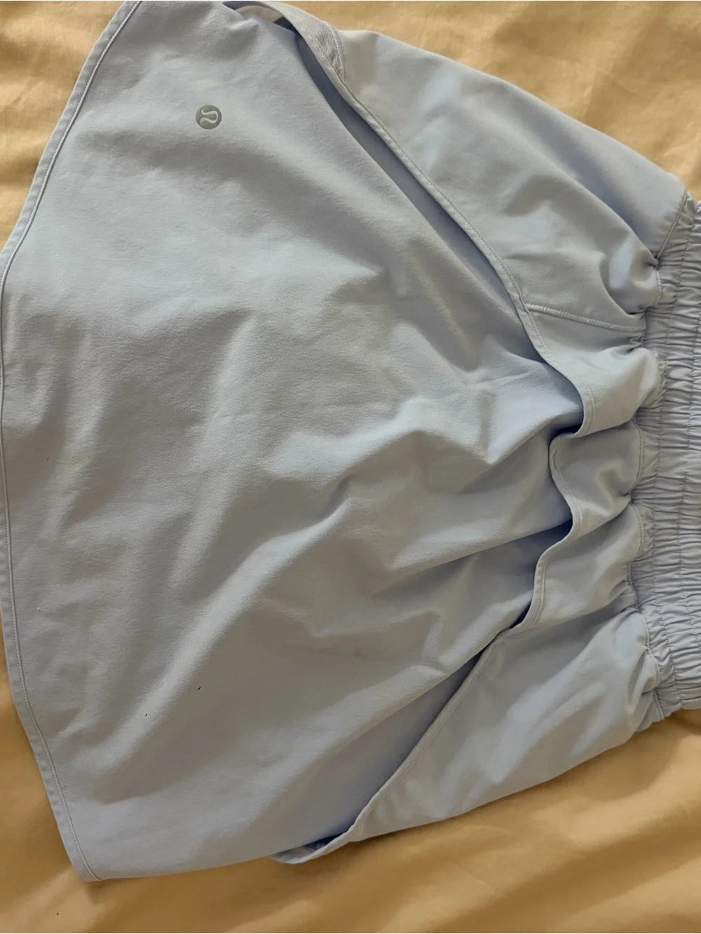lululemon athletica women's Light Blue Athletic Shorts